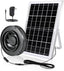 Solar Exhaust Fan with 20W Solar Panel, 12V DC Powered Ventilation Fan, 3.6W, 430 CFM Airflow, 2500 RPM, for Shed, Chicken Coop, Attic, Roof Vent